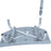 Drive Medical Deluxe Aluminum Shower Bench without Back "Gray" - 12203KD-4