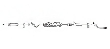 Outlook - IV Pump Set 15 Drops / mL Drip Rate 129 Inch Tubing 2 Ports - 354212