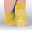 Principle Business Enterprises Pillow Paws Bariatric Slipper Socks 3 X-Large Yellow Ankle High - 3907-001