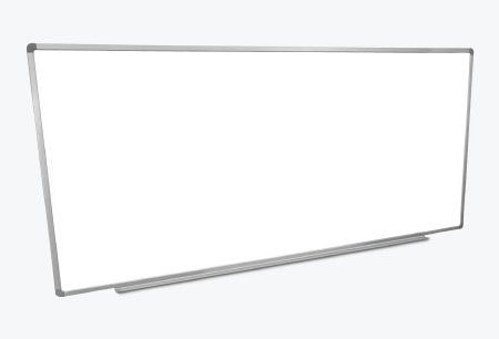 Luxor White Board Large 40 X 96 Inch White - WB9640W