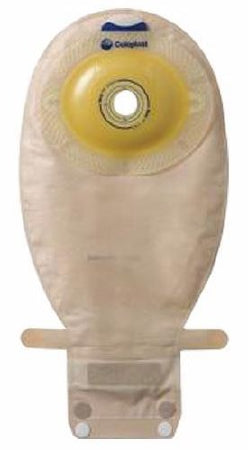 Coloplast SenSura Ostomy Pouch One-Piece System 11-1/2 Inch Length, Maxi 7/8 to Custom Inch Drainable Convex Light, Custom Cut - 15697