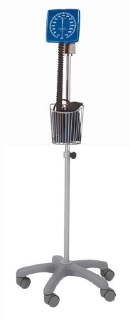 Mabis Healthcare Mabis Aneroid Sphygmomanometer Wall Mount / Mobile Adult Size Arm - 09-168-011
