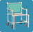 IPU IPU Bariatric Shower Chair ipu Fixed Arm PVC Frame Mesh Back - SC9200 OS