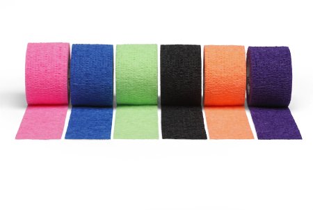 3M Coban LF Cohesive Bandage 1-1/2 Inch X 5 Yard Standard Compression Self-adherent Closure Bright Green / Bright Orange / Bright Pink / Purple / Blue / Black NonSterile - 20815C