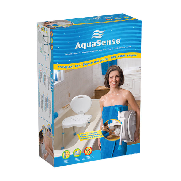 Drive Medical AquaSense Ergonomic Folding Bath Seat