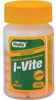 Major Pharmaceuticals I-Vite Multivitamin Supplement Beta Carotene / Ascorbic Acid 1000 IU - 200 mg Strength Tablet 60 per Bottle - 536509008