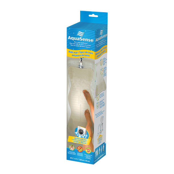 Drive Medical AquaSense Bath Mat, Contoured with Invigorating Massage Zones