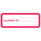Tabbies Allergy Labels, "Allergic To" White & Red - 3"W x 1-1/8"H, 320  per Roll - UL702