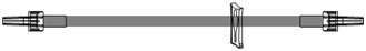 ICU Medical - Extension Set 20 Inch Tubing Without Port 2.1 mL Priming Volume DEHP-Free - B1559
