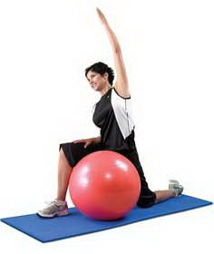 Alimed Thera-Band Pro Series SCP Exercise Ball Blue 26 Inch - 32288