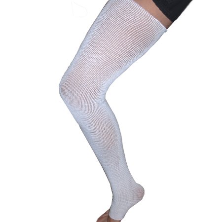 EdemaWear - Compression Stockinette X-Large White Foot to Groin - B160XL0
