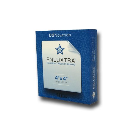 OS Novation Systems Inc Enluxtra Wound Dressing Humifiber 4 X 4 Inch - AWD-5-1010C