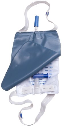 Sterigear Fig Leaf Urinary Leg Bag NonReturn Valve 500 mL Vinyl - 10272