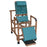 Mjm International Reclining Shower Chair  Pvc Frame 21-1/2 Inch Height - WT196