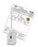 PANTek Technologies LLC Frio-Temp Refrigerator Thermometer Celsius -20° to +10°C Total Immersion Wall / Door Mount Does Not Require Power - 13201544
