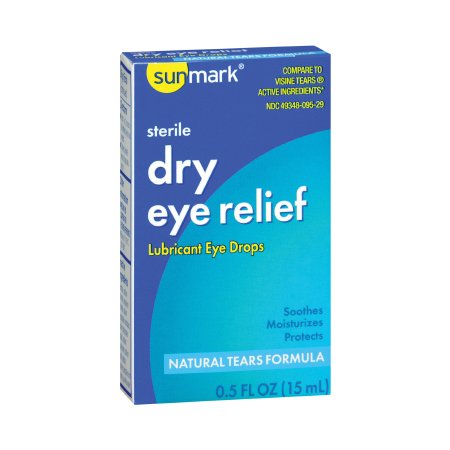 sunmark - Eye Lubricant 0.5 oz. Eye Drops - 49348009529