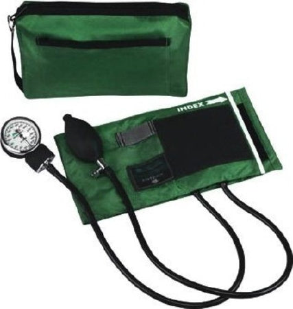 Mabis Healthcare Match Mates Aneroid Sphygmomanometer Pocket Style Hand Held 2-Tube Arm - 01-160-251