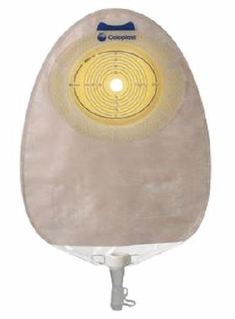 Coloplast SenSura Urostomy Pouch One-Piece System 10-3/8 Inch Length, Maxi 1-1/4 Inch Stoma Drainable Convex Light, Pre-Cut - 11818