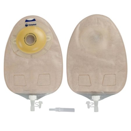 SenSura - Urostomy Pouch One-Piece System 10-3/8 Inch Length, Maxi 1-1/4 Inch Stoma Drainable Convex Light, Pre-Cut - 11818