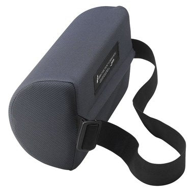 The Original McKenzie D-Section - Lumbar Positioner Roll 11 W X 4-1/4 D X 5-1/2 H Inch Foam Hook and Loop Strap Fastening - 700
