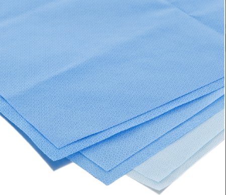 O&M Halyard Inc H100 HALYARD* Sterilization Wrap Light Blue 20 X 20 Inch Single Layer SMS Polypropylene - 37050