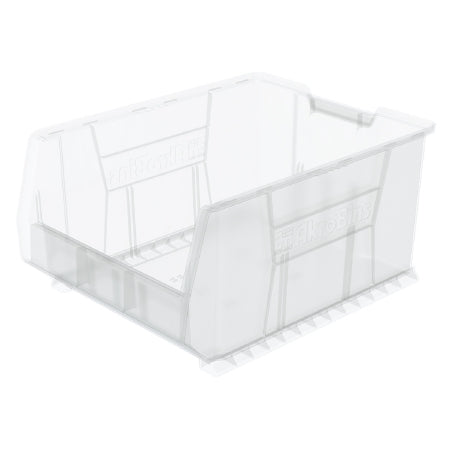 AkroBins Super-Size - Storage Bin Clear Plastic 12 X 18-1/4 X 23-7/8 Inch - 30289SCLAR