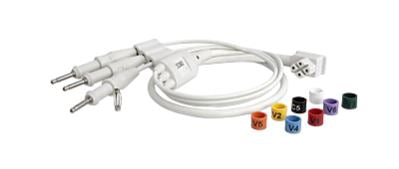 Philips Healthcare - Leadwire Set 28 Inch Lead Colored Rings For Multi-Patient Use - 989803151671
