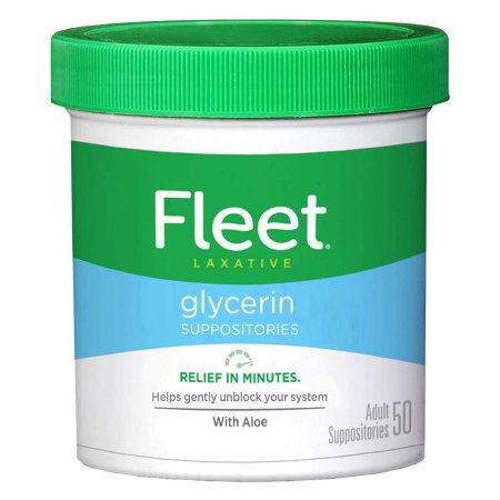 Fleet - Laxative Suppository 50 per Box 2 Gram Strength Glycerin - 00132007950