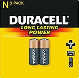 Duracell Duracell Coppertop Alkaline Battery N Cell 1.5V Disposable 2 Pack - N9100B2