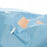 O&M Halyard Inc Abdominal Drape Laparoscopic / Lithotomy Drape 104 W X 35 W X 124 L Inch Sterile - 29240