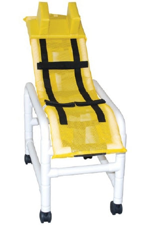 Mjm International Reclining Shower Bath Chair  Pvc Frame 22-3/4 Inch Height - 191-MC