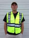 Med-Tech Resources Safety Vest Lime Green - TR-SAFV500-ST