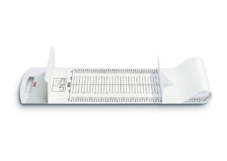 Seca 210 Model Mobile Measuring Mat 5.5 X 11.8 X 49.2 Inch, Infant, 1.3 lbs. Weight, 5.5 X 4.7 X 11.8 Inch Dimensions When Folded, 4 to 39 Inch Measuring Rod Range, 1/4 Inch Graduation Measuring Rod For Babies and Toddlers - 2101721004