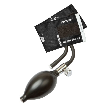 Adcuff - Blood Pressure Cuff and Bulb Infant Arm Small Cuff 9 - 14 cm Nylon Cuff - 865-7IBK