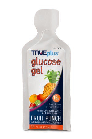 Nipro Diagnostics TRUEplus Glucose Supplement 1.1 oz. Gel Fruit Punch Flavor - P2H01FP-01