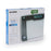 Ideaworks - Floor Scale Digital Audio Display 550 lbs. Capacity Black / Glass AC Power - JB5824