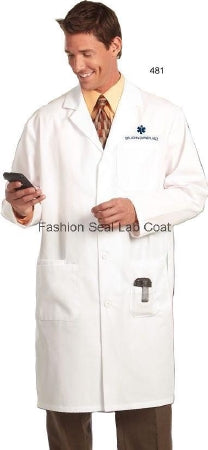 Fashion Seal Uniforms - Lab Coat White Size 32 Knee Length Reusable - 482-SZ32