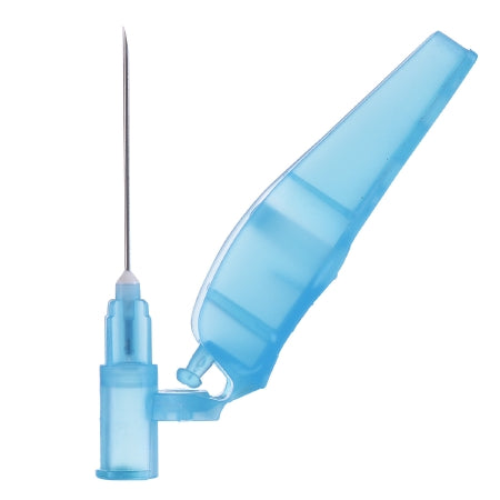Sol-Care - Hypodermic Needle Hinged Safety Needle 23 Gauge 1 Inch Length Regular Wall - SN2310
