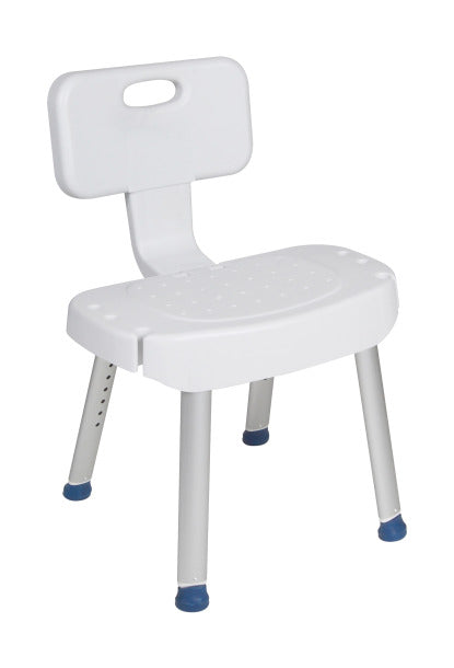 Drive Medical Shower Chair with Folding Back