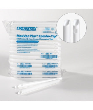 SPS Medical Supply Evacuator Combo Tip Polyethylene - ZET