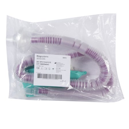Universal Flex2 - Anesthesia Breathing Circuit Coaxial Tube 108 Inch Tube Single Limb Adult 3 Liter Bag Single Patient Use - DF3110-6121Z