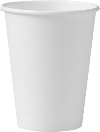 Solo Cup Solo Drinking Cup 12 oz. White Paper Disposable - 412WN-2050