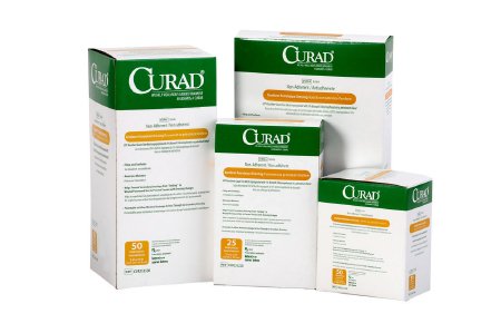 Curad - Xeroform Petrolatum Impregnated Dressing 5 X 9 Inch USP Mesh Petrolatum Gauze Bismuth Tribromophenate (Xeroform) Sterile - CUR253590