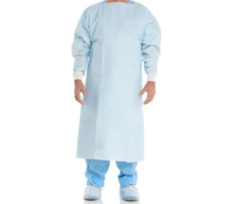 O&M Halyard Inc Chemotherapy Procedure Gown 2X-Large Unisex Blue - 37284