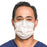 FluidShield - Procedure Mask Anti-fog Foam Pleated Earloops One Size Fits Most Orange NonSterile ASTM Level 3 Adult - 28797