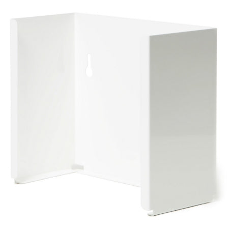 Halyard - Face Shield Dispenser Wall Mount 1-Box Capacity White 4 X 7.5 X 9 Inch Steel - 36725