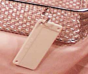 Healthmark Industries Identification Tag For Instrument Tray Red 3-1/2 X 1-1/2 Inch - TAG015