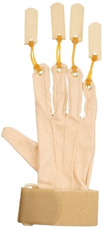 Rolyan Deluxe - Traction Exercise Glove Large / X-Large Tan - 50350201