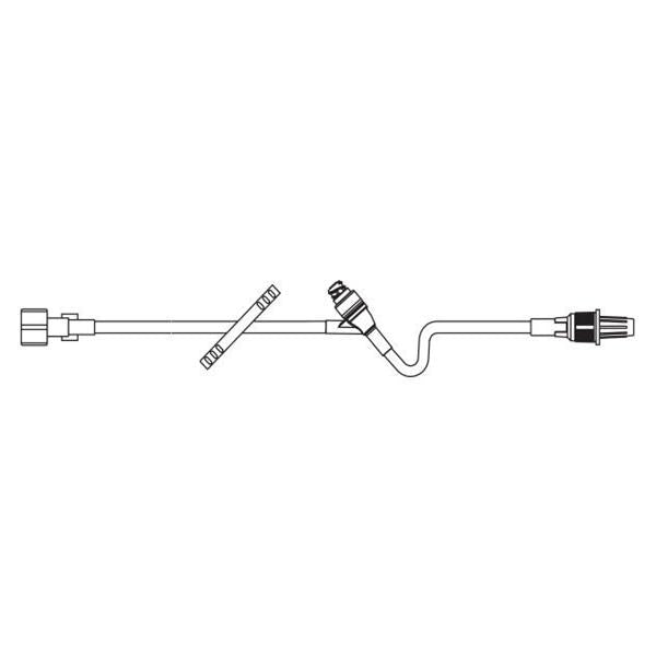 Baxter Healthcare Iv Extension Set 44 M Ll Adptr/Clr Primary Infusion Spike 48/Case - 2C8610