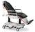 Auxo Medical Stryker Stretcher Chair 400 lbs. Weight Capacity Swing-Down Side Rails Black - AM-S5050